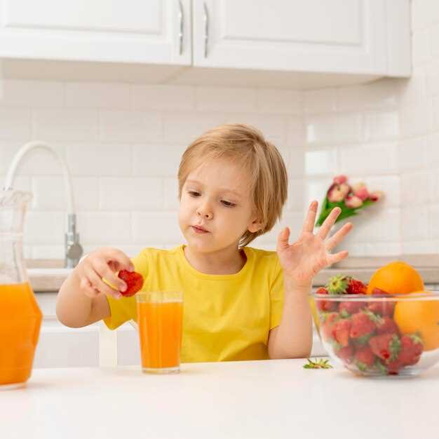 Иммунитет у детей: важность регулярного питания