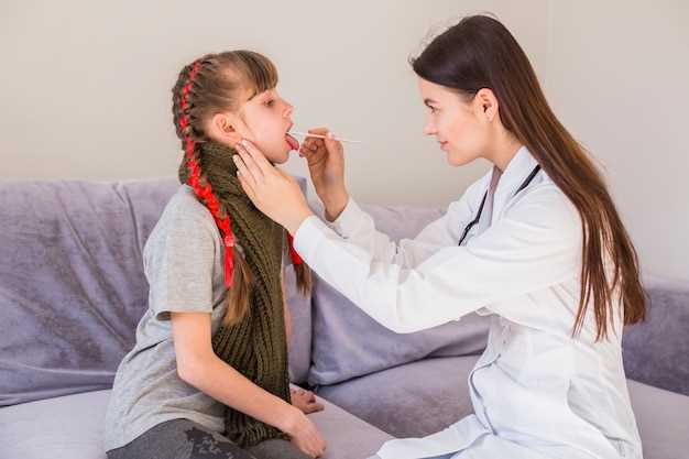 Медикаментозное лечение осипшего горла у ребенка